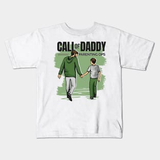 Call of Daddy Kids T-Shirt